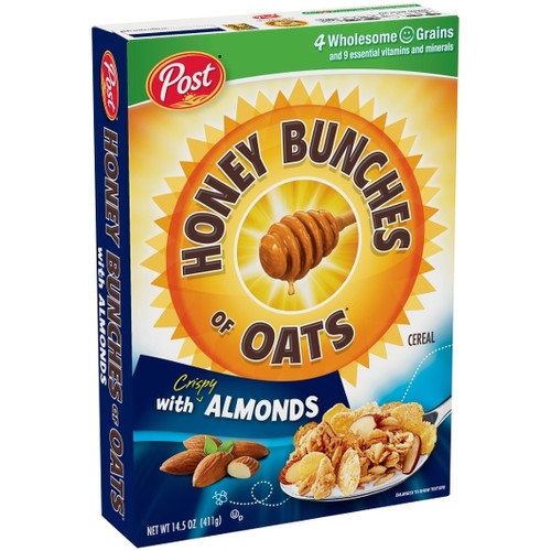Post Almond Cereal, 48 Ounce, 4 Per Case